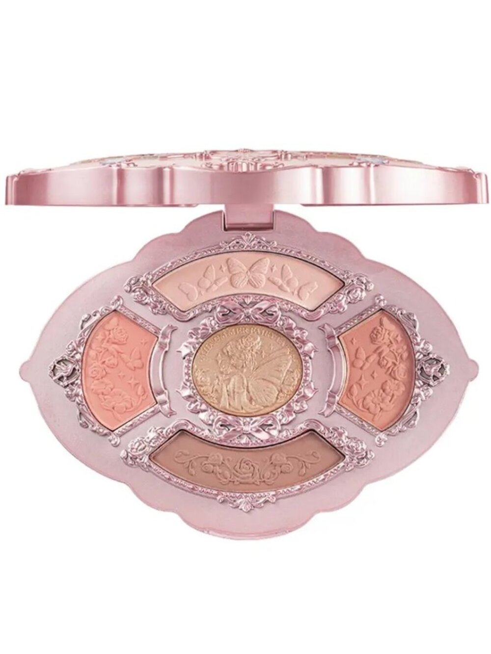 Flower Knows Midsummer Fairytale Embossed Five-Color Eyeshadow Palette 02